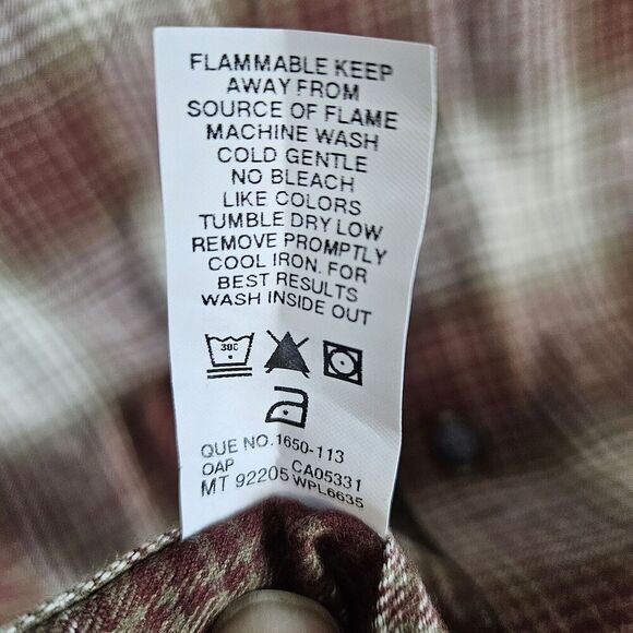 Woolrich Men's NWOT Flannel Shirt/Jacket Plaid Size XL 100% Cotton For Outdoors - Picture 8 of 14